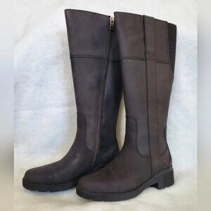 Timberland Graceyn womens tall waterproof black boot 10
